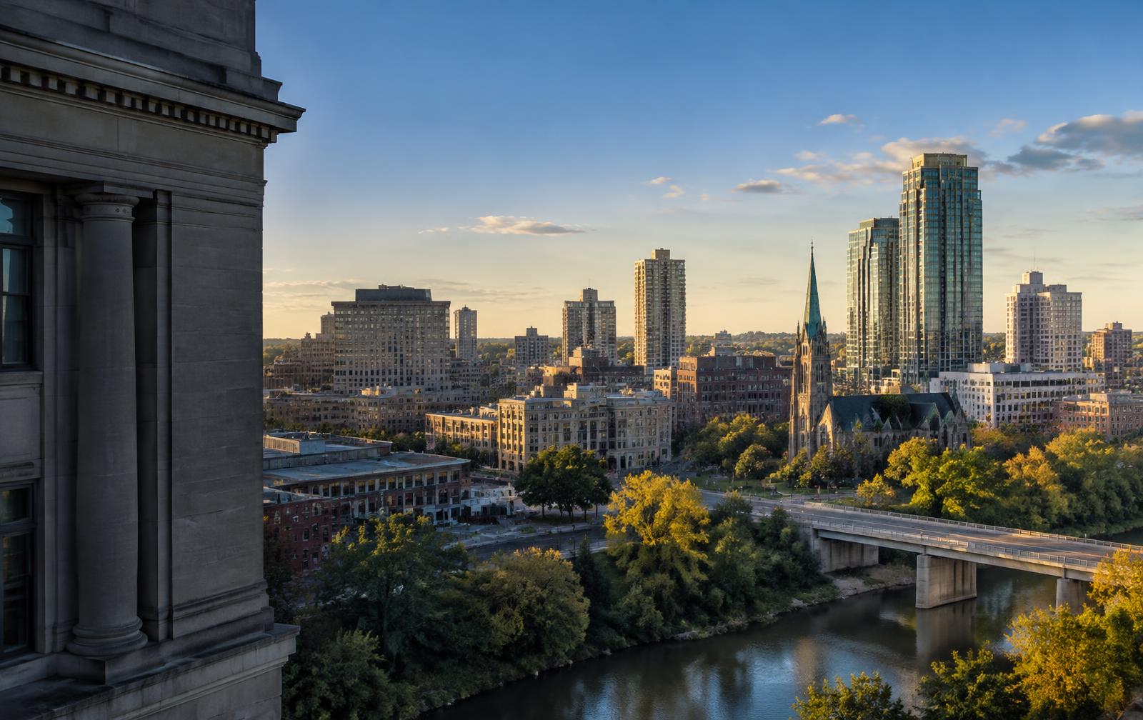 Downtown London, Ontario skyline