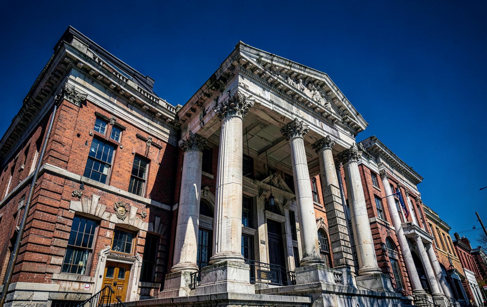 Historic old courthouse in London, Ontario